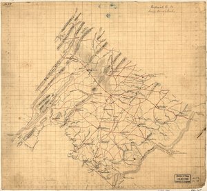 Frederick Co. Va., del mapa de Wood. LOC 2002627443
