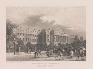 Cumberland Terrace, Regents Park de John Woods