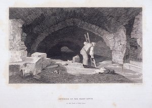 Río Fleet, Londres, 1851