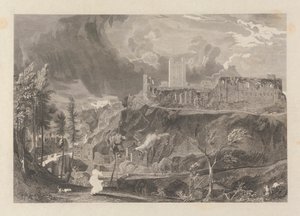 Castillo y ciudad de Richmond de John Wykeham Archer