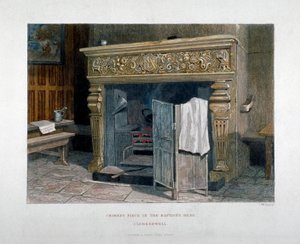 Vista de una chimenea en el Baptist