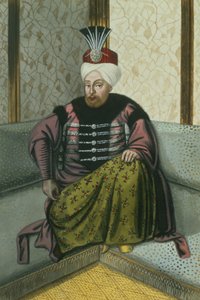 Mahomet (Mehmed) IV (1642-93), sultán entre 1648 y 1687, de «Serie de retratos de los emperadores de Turquía». de John Young