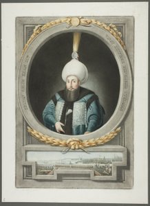 Selim Kahn III, de Retratos de los Emperadores de Turquía de John Young