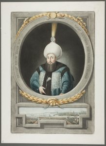 Selim Kahn III, de Retratos de los emperadores de Turquía de John Young