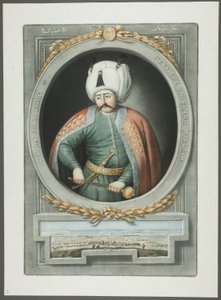 Selim Kahn I, de Retratos de los Emperadores de Turquía de John Young