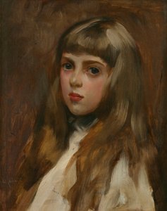 Retrato de Marjorie Armstrong, c.1895 de John da Costa