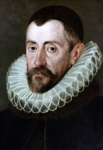 Sir Francis Walsingham (c.1532-1590), político inglés (pintura de J.de Critz). Londres, National Portrait Gallery