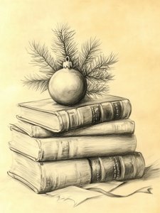 Libros navideños antiguos de Jolly and Dash
