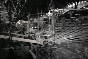 Fábrica de yute, Calcuta, India, 2017 (foto) de Jon Nicholson