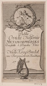 Portada "Publii Ovidii Nasonis Metamorphoses"