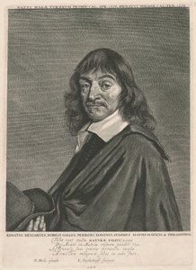 René Descartes de Jonas Suyderhoff, after Frans Hals