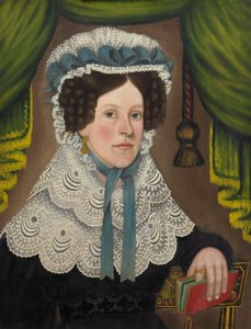 Mujer con un Libro, 1827-1830 de Jonas Welch Holman