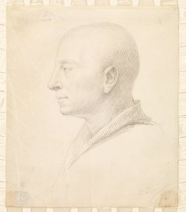 Autorretrato de perfil, 7 de octubre de 1732