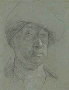 Autorretrato con sombrero de paño de Jonathan Richardson the Elder