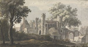 La Gran Puerta del Monasterio de San Agustín, Canterbury de Jonathan Skelton