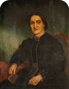 Retrato de la Sra. George Haynes, 1850-1900 de Jonathon Pratt
