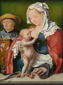 La Sagrada Familia, c. 1520 de Joos van Cleve