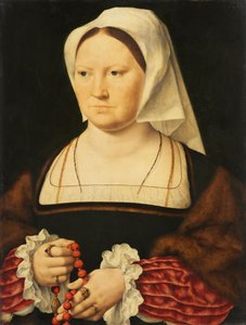 Retrato de una mujer de Joos van Cleve