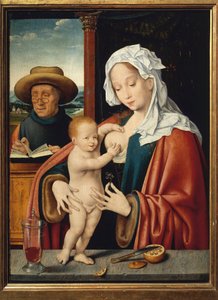 La Sagrada Familia de Joos van Cleve