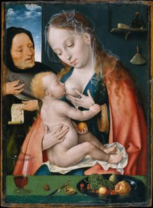 La Sagrada Familia, c.1512-13 de Joos van Cleve