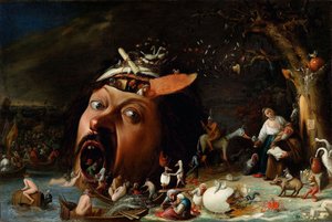 La tentación de San Antonio de Joos van Craesbeeck