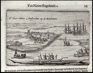 Vista de Nueva Ámsterdam, 1626-28