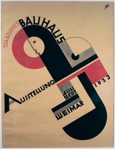 Póster de la exposición Bauhaus