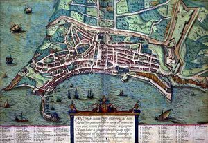 Mapa de Ancona, de 