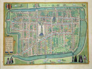 Mapa de Delft, de 