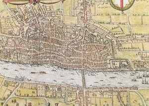 Mapa de Londres, de 