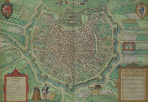 Mapa de Milán, de 