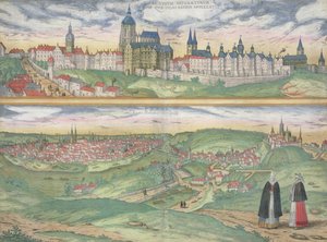 Mapa de Praga, de 