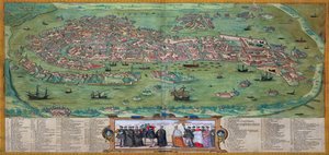 Mapa de Venecia, de 