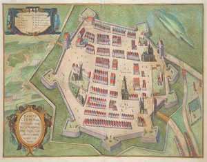 Mapa de Zamosc, de 