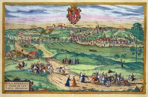 Plano de la ciudad de Grodno, de 