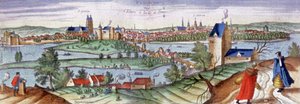 Vista de Tours, c.1561 (grabado)