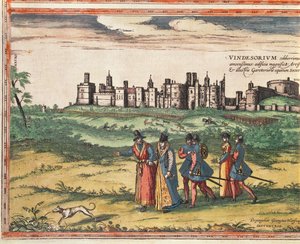 Vista del Castillo de Windsor, de 