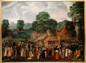 Fiesta de bodas en Berdmondsey de Joris Hoefnagel