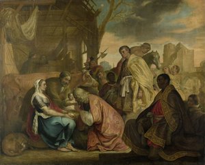 La adoración de los Magos de Joris van Schooten