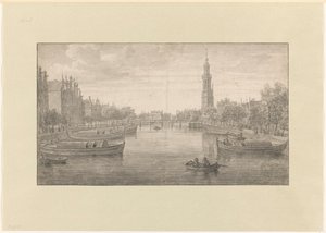 Vista del Binnenkant hacia el Oude Schans