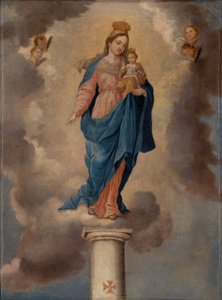 La Virgen del pilar de José Campeche y Jordán