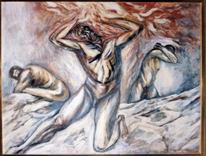 Prometeo de José Clemente Orozco