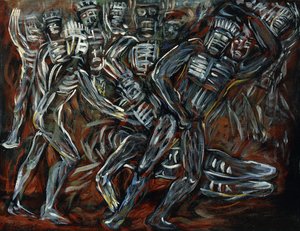 Los Dioses Blancos; Los Teules de José Clemente Orozco