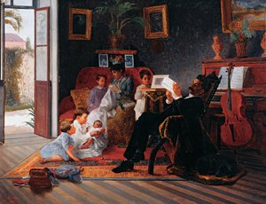 Escena de la Familia de Adolfo Pinto de José Ferraz de Almeida Júnior