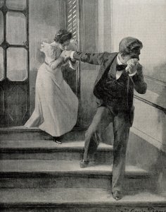 Triste despedida. 1900 de José García Ramos