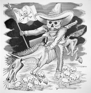Calavera Zapatista, c.1910 de José Guadalupe Posada