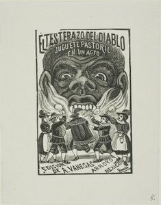 El diablo embiste con su cabeza