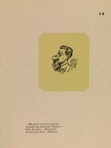 El hombre de la nariz bulbosa de José Guadalupe Posada