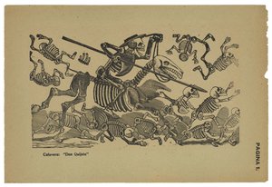 Las calaveras de Don Quijote, c.1910-13, impreso 1943