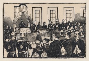 El juicio de los asesinos de Tomás Hernández Aguirre, de una hoja volante titulada 